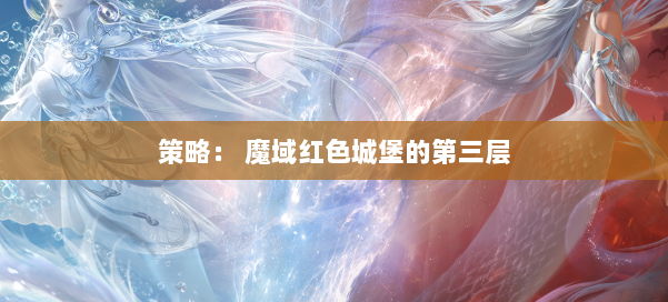 策略： 魔域红色城堡的第三层