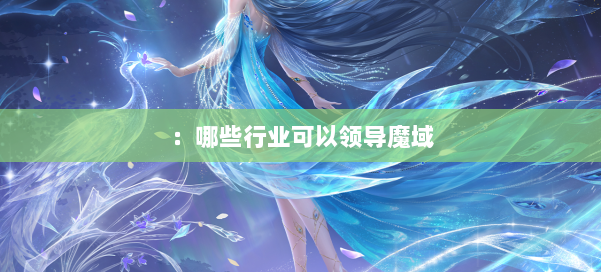 ：哪些行业可以领导魔域